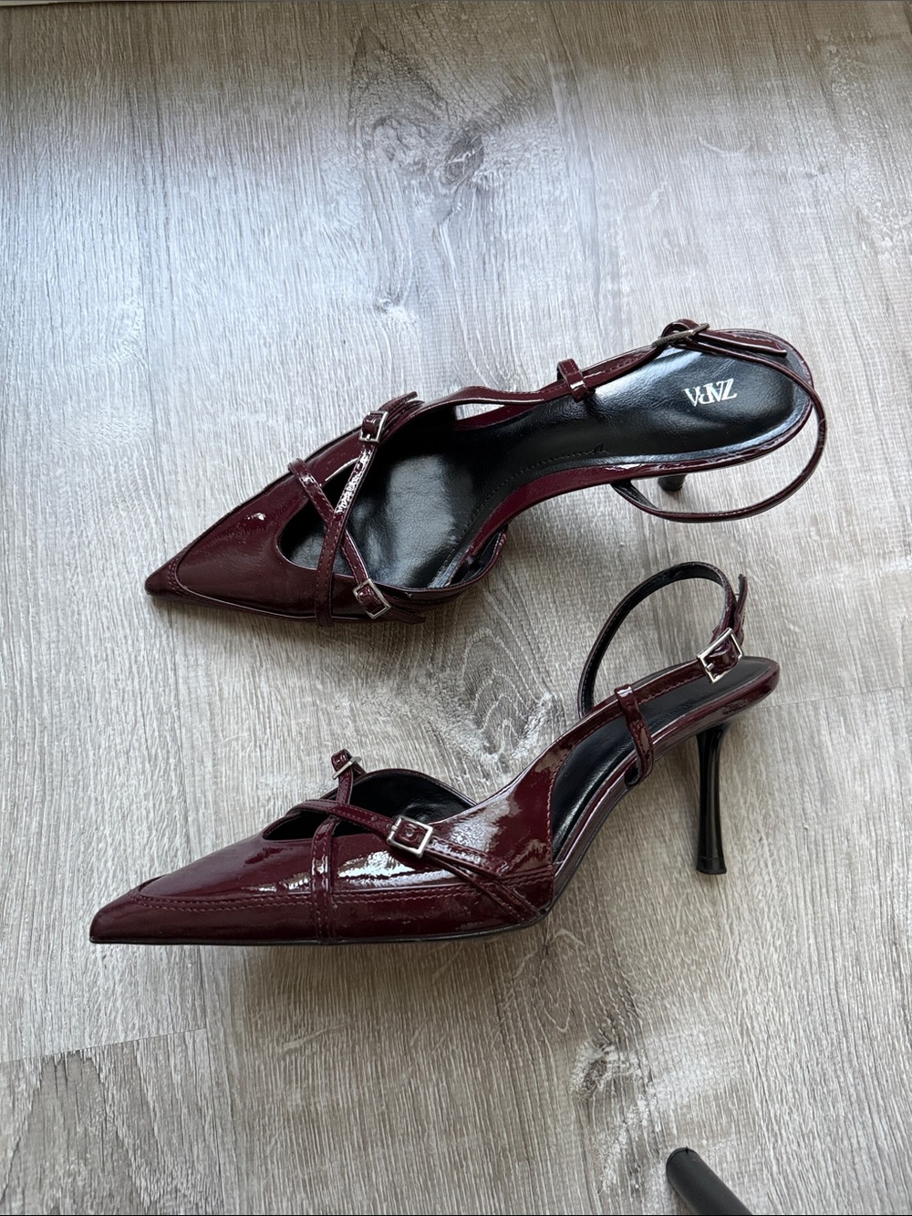 Zara slingback pumps